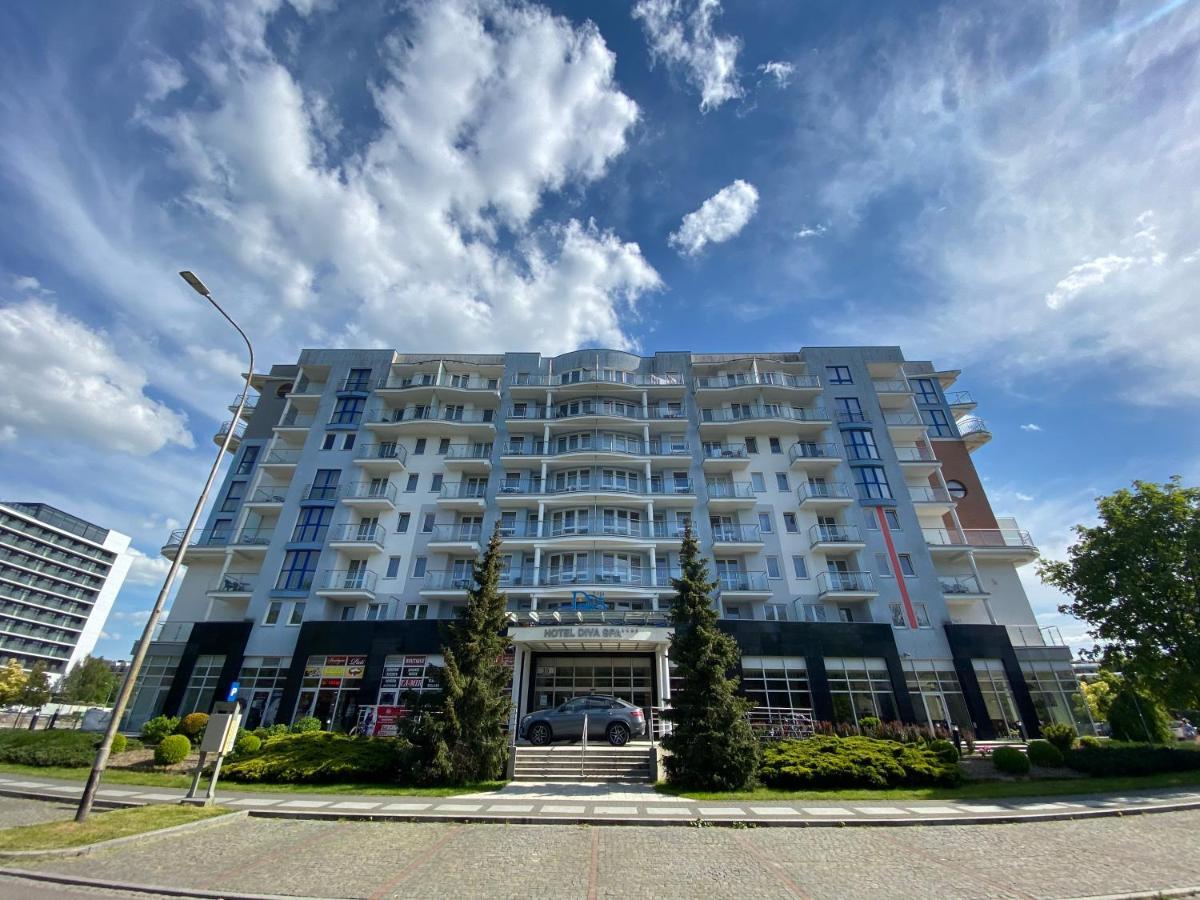 Apartament Prywatny Salon Z Aneksem Kuchennym I Sypialnia W Hotelu Diva Kolberg Exterior foto